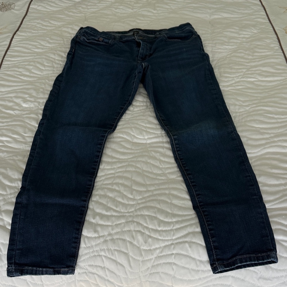 Banana Republic Woman’s Dark Blue Straight Jeans